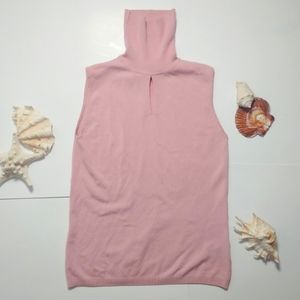 CYC tank top with peekaboo slit at chest